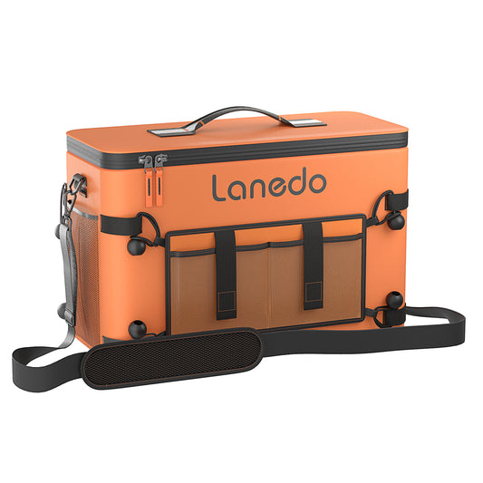 LANEDO Cooler Bag - Keep Your Food and Drinks Cold for 24 Hours, Perfect for Picnics, Beach Trips, and Outdoor.